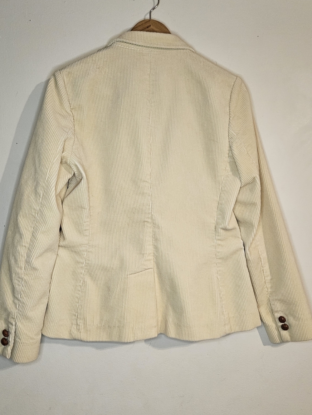 Ralph Lauren Corduroy Blazer – Size 12 – Crème / Beige – Blue Tags - Picture 5 of 14